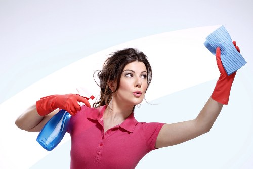 Bedroom deep cleaning with fresh linens and hidden areas cleaned
